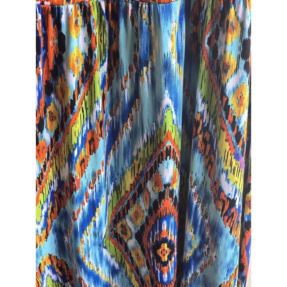 NY COLLECTION Sleeveless Studed Elastic Long Dress COLOR Size XL Poly/Spandex - Picture 4 of 6